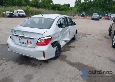 2024 Mitsubishi Mirage G4 Es from USA, damaged, VIN ML32FUFJ9RHF09183